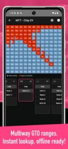 Screenshot GTO Ranges+ Poker Solver Mod APK