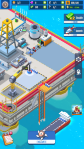 Screenshot Oil Rig Tycoon Mod APK