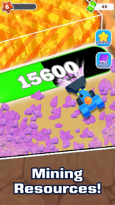 Screenshot Idle Miner: Ore Empire Mod APK