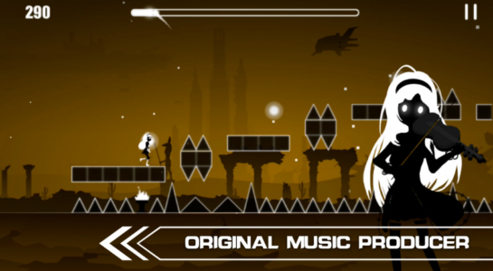 Screenshot Muse Runner - Rhythmic parkour Mod APK