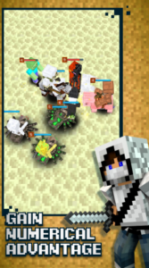 Screenshot CubeCraft: Merge & Battle Mod APK