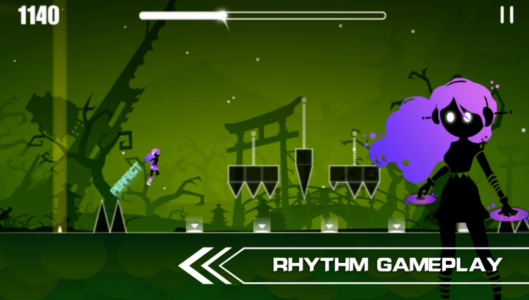 Screenshot Muse Runner - Rhythmic parkour Mod APK