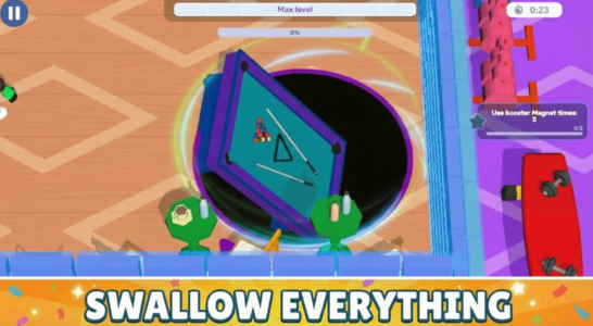 Screenshot Holein 2: Hole Eat Bricks Mod APK