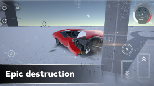 Screenshot Flexbody Car Crash: Soft Body Mod APK