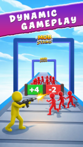 Screenshot Mob Strike: Stickman Running Mod APK