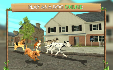 Screenshot Dog Sim Online: Raise a Family Mod APK