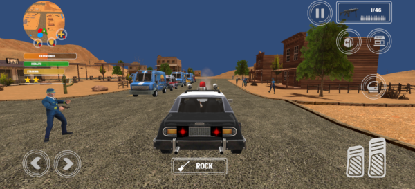 Screenshot Street Wars 1980: Mafia City Mod APK