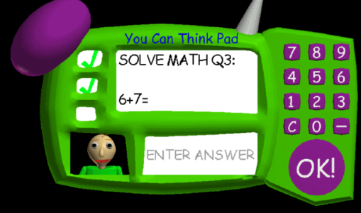 Screenshot Baldi's Basics Classic Mod APK