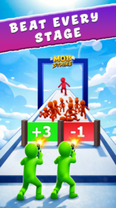 Screenshot Mob Strike: Stickman Running Mod APK