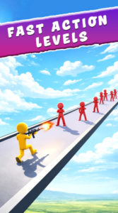 Screenshot Mob Strike: Stickman Running Mod APK