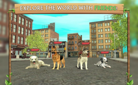 Screenshot Dog Sim Online: Raise a Family Mod APK