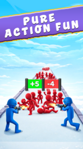 Screenshot Mob Strike: Stickman Running Mod APK