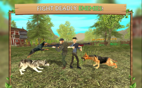 Screenshot Dog Sim Online: Raise a Family Mod APK