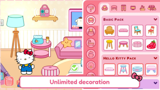 Screenshot Hello Kitty And Friends World Mod APK