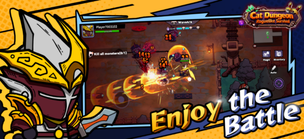Screenshot Cat Dungeon:Roguelike Survival Mod APK