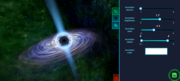 Screenshot Stars and Planets Simulator Mod APK