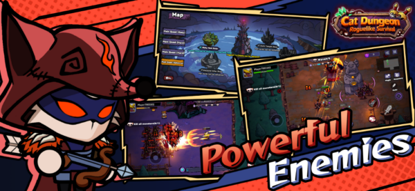 Screenshot Cat Dungeon:Roguelike Survival Mod APK
