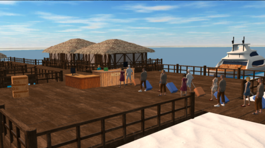 Screenshot Beach Hotel Simulator 3D Mod APK