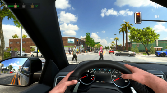 Screenshot Car Parking Driving School Mod APK