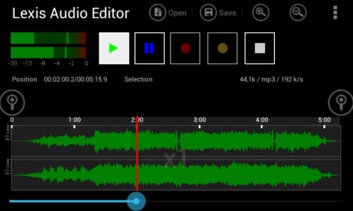Screenshot Lexis Audio Editor Mod APK