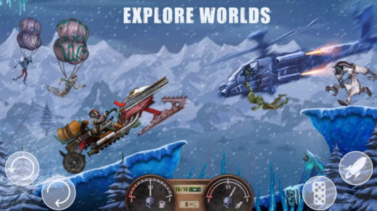 Screenshot Dead Hill Racing: Zombie Climb Mod APK