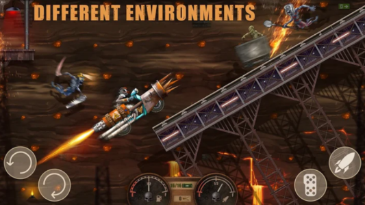 Screenshot Dead Hill Racing: Zombie Climb Mod APK