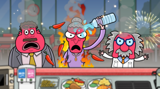 Screenshot Feed the School! Chili Chaos Mod APK