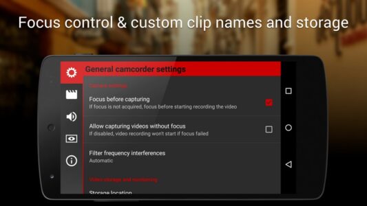 Screenshot Cinema FV-5 Mod APK
