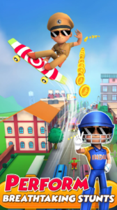 Screenshot Little Singham Super Skater Mod APK