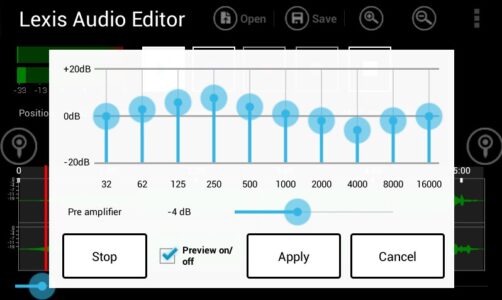 Screenshot Lexis Audio Editor Mod APK