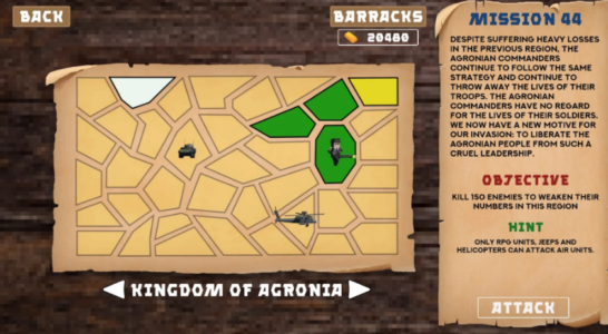 Screenshot Border Wars Army Simulator Mod APK