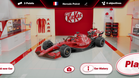 Screenshot Kit Kat Racing Mod APK