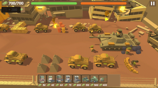Screenshot Border Wars Army Simulator Mod APK