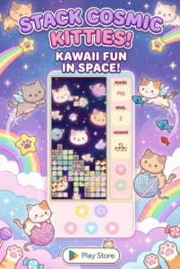 Screenshot Cat Retro Block Mod APK