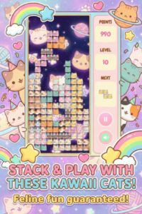 Screenshot Cat Retro Block Mod APK
