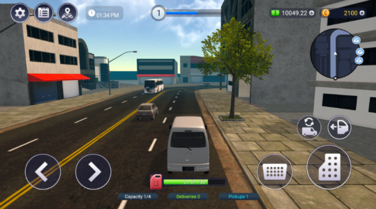 Screenshot Parcel Delivery Simulator Mod APK