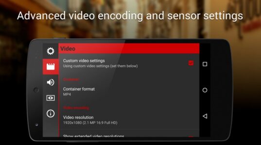 Screenshot Cinema FV-5 Mod APK