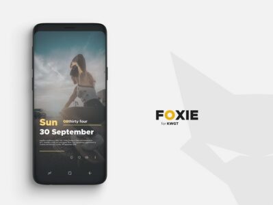 Screenshot Foxie for KWGT Mod APK