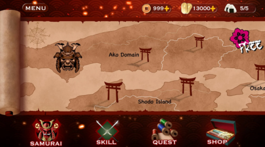 Screenshot Samurai Warrior: Action Fight Mod Apk Mod APK