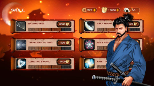 Screenshot Samurai Warrior: Action Fight Mod Apk Mod APK