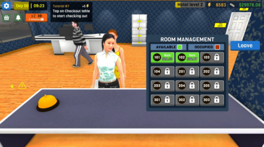 Screenshot City Hotel Simulator Mod APK
