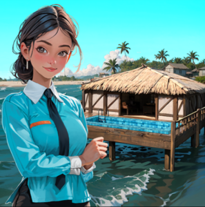 Télécharger Beach Hotel Simulator 3D Mod Apk v17.0.0 (sans publicités, récompenses gratuites) dernière version 2026