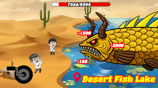 Screenshot Fishing Mega Battle Mod APK