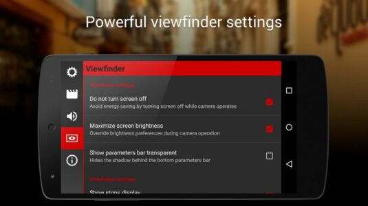 Screenshot Cinema FV-5 Mod APK