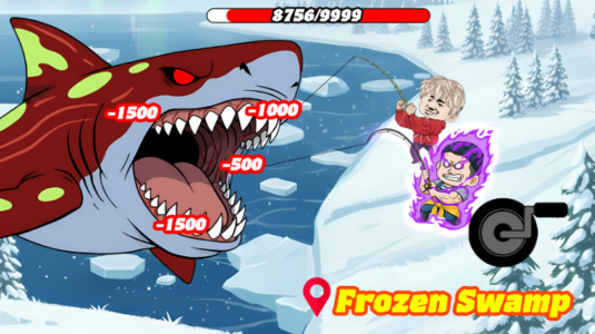 Screenshot Fishing Mega Battle Mod APK