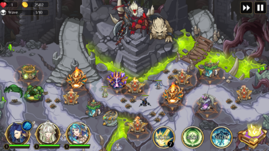 Screenshot Kingdom War TD Mod APK