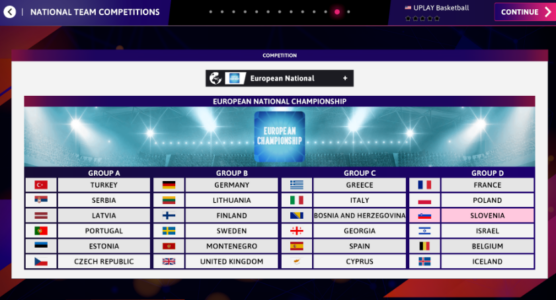 Screenshot iBasketball Manager 26 Mod APK