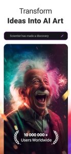 Screenshot ARTA: AI Art & Photo Generator Mod APK