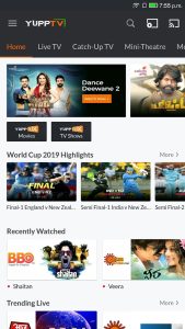 Screenshot YuppTV LiveTV Mod APK