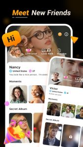 Screenshot ComHub – Video chat online Mod APK
